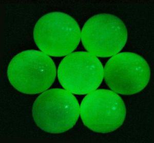 Lightup Fluorescência de Golfe Lightup Fluorescente Noturna Bolas DoubleLayer Golfing Whole2844654