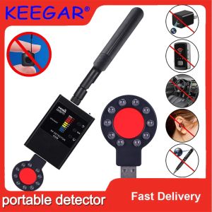 systems Professional Antispy Hidden Camera Detector GSM Audio Bug GPS Signal Lens Finder RF Tracker With IR Scanning Spy Device Camera