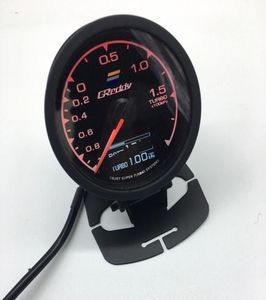 62 мм 25 дюймов 7 Цвет в 1 гоночном гердди -много DA LCD Digital Display Turbo Boost Lauge Sensor3939614