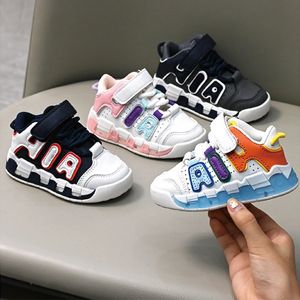 Four Seasons Childrens Sneakers Girls Boys Nonslip Sport Shoes Toddler Nonslip Sneakers Casual Soft Shoes Kids Outdoor SHO 240409