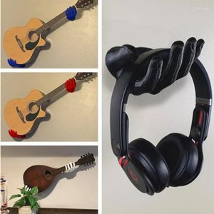 Dekorative Teller Musikinstrumentenhalter Gitarre Ukulele Cello Beth Wandharz Handhaken Ohrhörer Tasten Aufbewahrungsdekoration