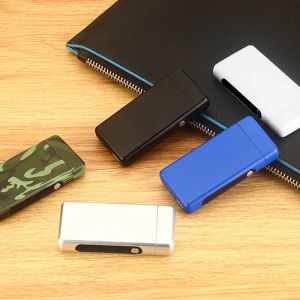 Podwójnie łuk elektryczny lżejszy ładowanie bez flwimaroodpornych zapalnice na zewnątrz Nowe USB Typ Cypling Pazma Pasma Palkę ZZ