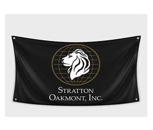 Stratton Oakmont Banner Flag Flag 3x5ft Polyester Outdoor o Indoor Club Digital Printing Banner and Fands Whole8766704