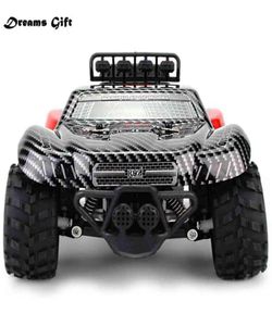 24 GHz Wireless Remote Control Desert Truck 18KMH Drift RC Offroad Car RTR Toy Gift Up to Speed ​​Presents for Boys 21080966636024349987