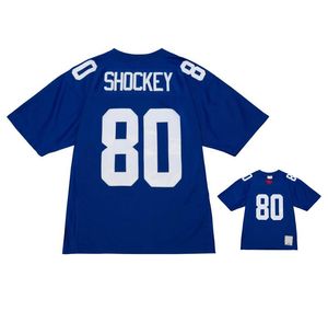 Dikişli Futbol Formaları 80 Jeremy Shockey 2005 Mesh Legacy Emekli Retro Classics Jersey Erkek Kadın Gençlik S-6XL