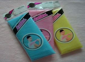 Hela en bit Salux Beauty Skin trasa Exfolierande tvättduk Japansk kroppstvätthandduk till USA7829970