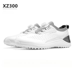 PGM Men Golf Shoes Waterproof Knob Shoelaces Anti-side Slip Leisure Comfortable Training Sneakers XZ300