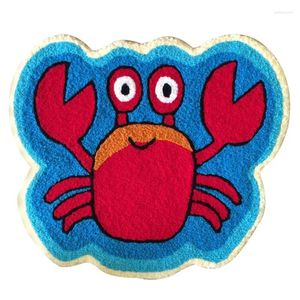 Carpets Kids Cartoon Children's Windowsill Mats Crab Plush