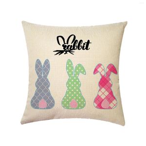 Pillow Easter Throw Case Cover Home Decor Pillowcase