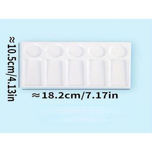 Bview Art 1pcs 10 отверстия квадратная палитра для краски +5pcs Palette nefes Artif