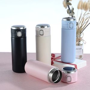 320/420 ml Smart Thermos Temperatur Display Stö Vakuumkolv Termisk mugg kaffete Termoflaska Julgåva Vattenflaska