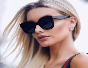 Óculos de sol Jackjad Gradiente de moda feminina Vintage Cat Eye Style Classic 3 Dots Brand Designer Sun Glasses 18010SungLassenunglasse1262116