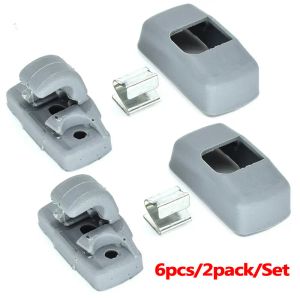 2x Auto Sonnenvisor Haken Clips Kleiderhalterhalter Schnalle Klammerhalter für VW Caddy Eos Gol Golf Lupo Polo Sharan Touran