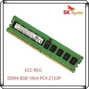 Rams Hynix DDR4 8GB 2133P PC4 2133MHz ECC Reg Rdimm 1RX4 RAM Memória