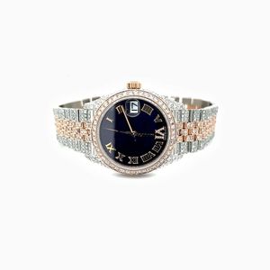 Luksusowe wyglądające w pełni oglądaj mrożone dla mężczyzn Kobiet najlepsze kunszt unikalny i drogie Mosang Diamond 1 1 5a zegarki dla Hip Hop Industrial Luksurious 4205