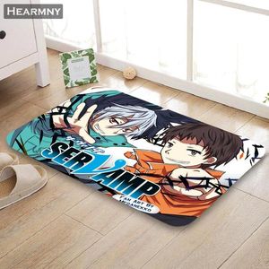 Mattor Ankomst Dörormat Servamp Anime Home Mat Machine Made Anti Slip Carpet vardagsrum/hallbad för barn