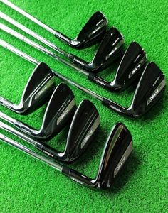 Golf Kulübü Yeni P790 Golf Demir Grubu MEN039S Stil Siyah Stil Küçük Kafa Grubu 4P S Sekizpiece3503316