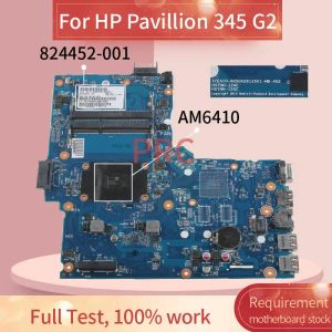 Placa -mãe 824452001 824452601 para HP Pavillion 345 G2 AM6410 Notebook Prainboard 6050A2612501 DDR3 Laptop placa -mãe