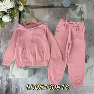 Women's T-shirt Girls' Woolen Fleece Set Autumn Winter Hooded Cardigan Sweater with Feet Wrap Plush Two Piece