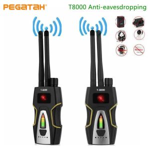 Systeme Pegatah Anti Candid Camera Detektor Dual Antenna RF Signal Detect GSM Audio Finder GPS Tracker -Scan -Detektor Antispy -Fehler T8000