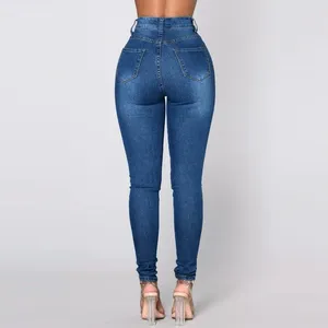 Kvinnors jeans för kvinnor 2024 mode kvinnor stora röv svarta denim byxor stora höfter skinkan lyft jean femme vaqueros mujer