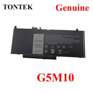 Batteries Genuine G5M10 Laptop battery For DELL Latitude E5250 E5450 E5550 8V5GX R9XM9 WYJC2 1KY05 7.4V 51WH