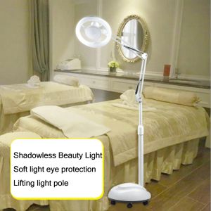 Lieferungen LED Beauty Cold Light Lampe Tattoo Stickerei schattenloser Verstärker -Stöbe Lampe einverstimmungsbare verstellbare Nagel Wimpern Beauty Tischlampe