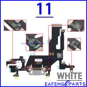 Cavo di porta caricabatterie di ricarica USB originale per iPhone 11 12 Pro Max Dock Charger Connector con parti di sostituzione flessibile per microfono