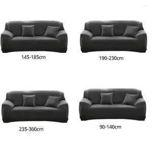 Stuhlabdeckung Sofa Slipcover L-förmiges Sektion Elastic Grey Haustierfreundlich für Ecke