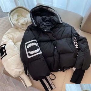 Jaqueta de inverno de parkas feminina feminino buffer gestão feminino casaco com capuz de casacos com capuz