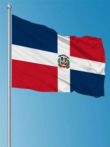 Jimonflag Polyester Dominican Republic National Banner Outdoor Indoor 150x90cm Big Flag 240402