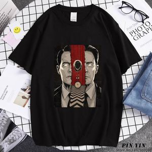 Twin Peaks Laura Palmer Fire Walk mit mir T-Shirt Retro Lustige Kunstzeichnung Gamer Anime Kult Meme Musik Film Geschenk Tee T-Shirt T-Shirt