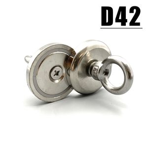 1/2/3/5pcs Salvage Hook Magnete D42 Ndfeb Magnetmaterial Magnet D42mm Starke Superwandstahlimpan