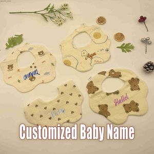 Bibs Burp panos de acessórios para bebês personalizados menina baby baby baby menino alimentação babar