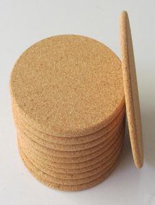 500PCS Classic Round Cork Coasters Pij maty wina maty korkowe Pij pomysły na maty wina na prezent ślubny i imprezowy LX65255161643