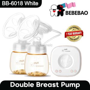 Breastpumps Breast Pumps Electric - Rechargeable Milk Pump with 4 Modes 6 Levels - Quiet Portable Breastfeeding Pump for Travel Home 240413