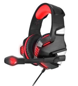 new KOTION EACH G7500 Headphones With Microphone Gaming Headsets Noise Cancelling Bass Stereo Surround Headphone For PC Laptop1243046