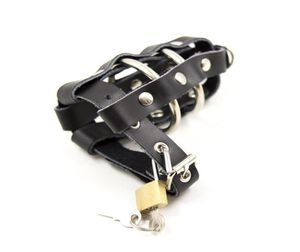 Lealtà per i dispositivi maschi di moglie Cock Gage Ring Gages Real Belt Belt Leather Adult Sex Toys for Men GN2124010176006787