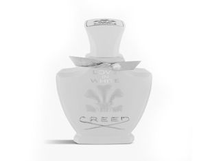 75ml Women Men Perfume Fragrance Love in White Gentlemen Fragrances High Version Top Quality Long Lasting 25fl oz Cologne5104532