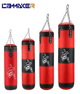 Professionell boxning Punching Bag Training Fitness med Hanging Kick Sandbag Vuxna Gym Träning Tomheavy Boxing Bag8517084