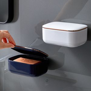 Portátil Soap Setor para armazenamento de banheiro doméstico para sabonete Prato de banheiro à prova d'água Gadgets de alta capacidade para casa