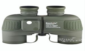 Binocolo boschile 10x50 telescopi binoculari marini militari professionisti con telescopio bussola di navigazione LLL Night Vision Eyep8335374