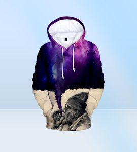 Yeni Moda Buz ve Ateş 3D Hoodies Pullover Baskılı Harajuku Hip Hop Erkek Kadın Hoodie Sıradan Uzun Kollu 3D Kapüşonlu Sweatshirts7625134