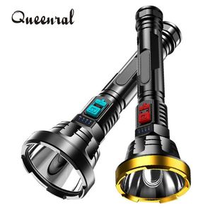 100000LM Powerful LED Flashlight High Power Rechargeable 1000m Lighting Waterproof Tactical Torch Camping Outdoor Lights Lamp8028591
