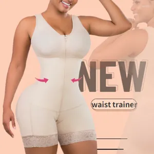 Frauen Shaper Frauen Frauen Korjas Kolumbianas Shapewear Body Shaper Kleidungsstücke Abdomenweste postpartale Post -Lipostuktion Bodysuit Bodysuit