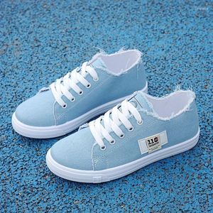Casual Shoes 2024 Fashion Low Heel Canvas bosatte sig utanför Leisure Everything Fashionable