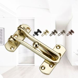 1pc Anti Theft Clasp Locks Door Security Catch Hotel Room Guard Chain Lock With Swing Arm Bar Latch Bolt Buckle Hardware