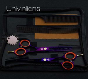 55quot Professional Hair Scissors Barber Shears Scissors för frisörstillbehör Frisyrssax Thinning Coiffeur3367541