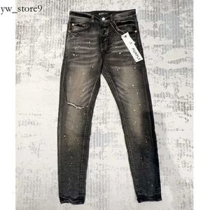 Ksubi Jeans Trend mody Kusbi projektantka Kobieta chuda 2024 luksusowe dżinsowe sproszone w trudnej sytuacji Black Jean Slim Slim Fit 7433 Mazz
