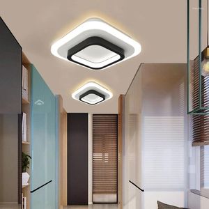 Ceiling Lights Modern LED Square Lighting For Bedroom Kitchen Aisle Corridor Indoor Lamps Fixtures